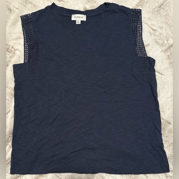 Evereve Penelope Eyelet Trim Tank - Picture 6 of 12